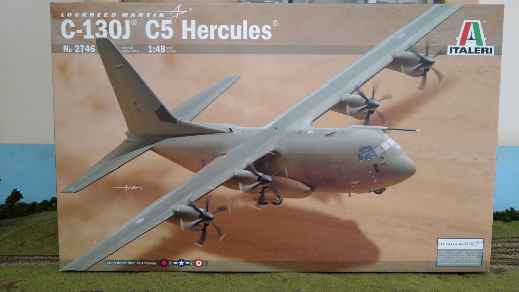 IT2746 ITALERI RAF HERCULES C130J C5 1:48 – Sawyer Models